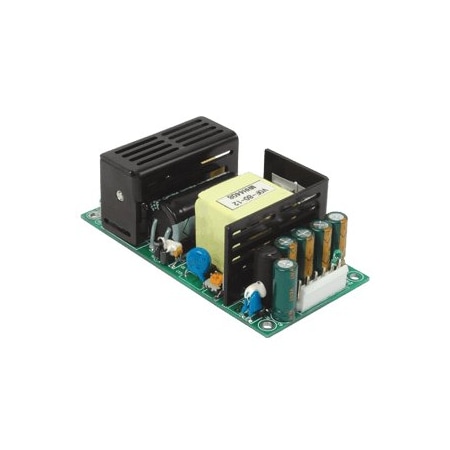 Cui Inc AC to DC Power Supply, 85 to 264V AC, 15V DC, 80W, 5.33A, Chassis VOF-80-15